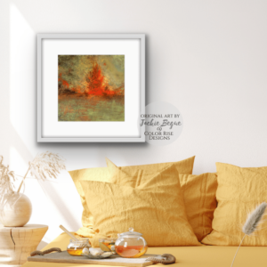 Autumn Returned is an original painting by artist Jackie Begue