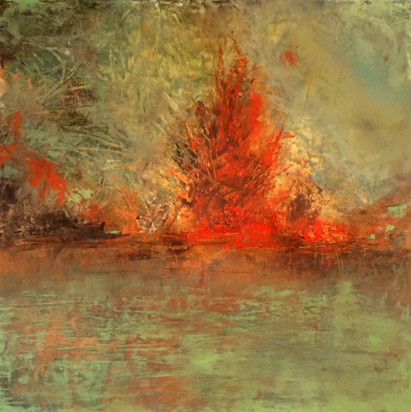 Autumn Returned a painting by Jackie Begue